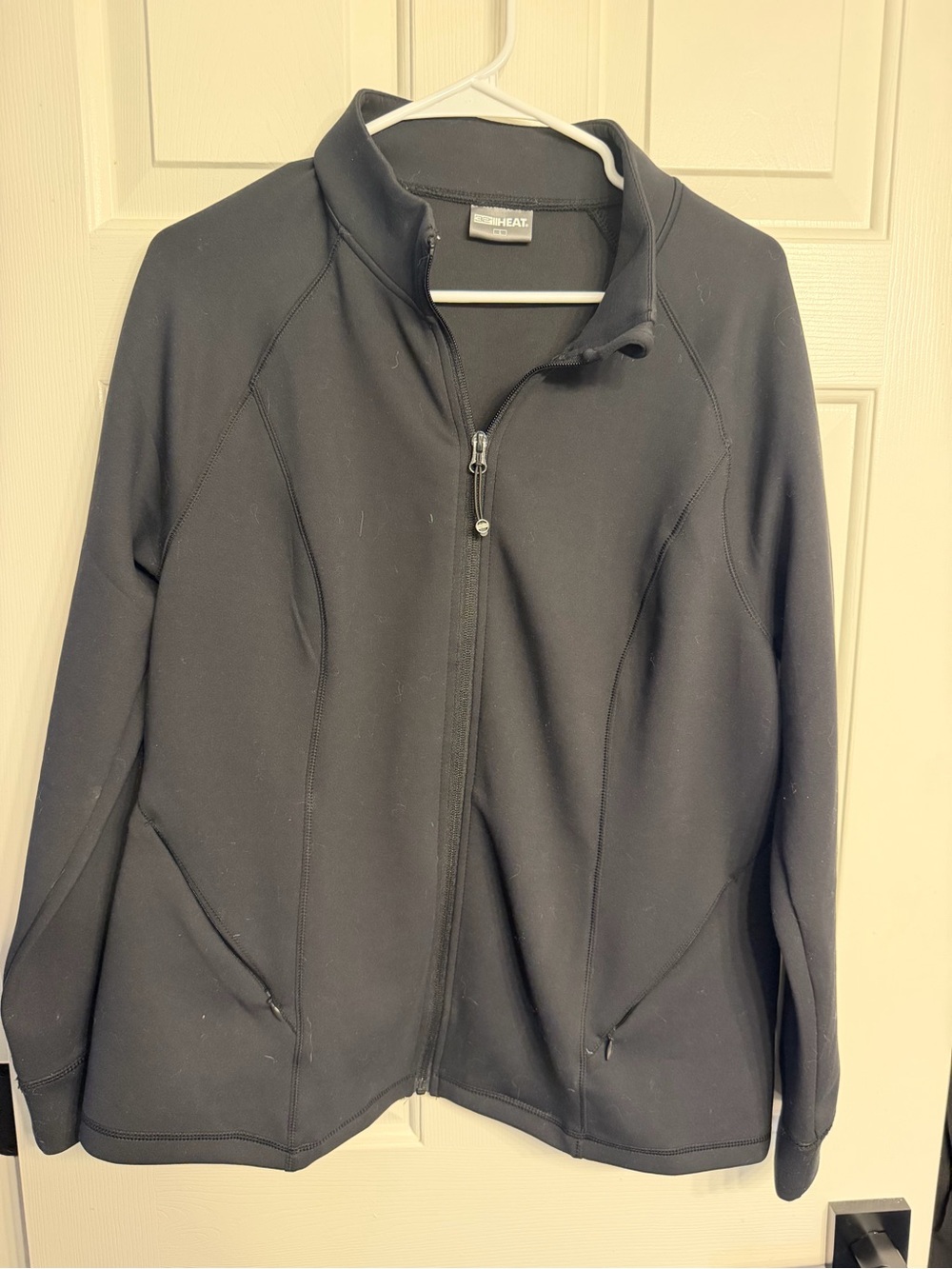 32 Degrees Black Full Zip Utility Jacket